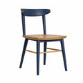 Silla de Madera con Respaldo y Asiento de Contrachapado