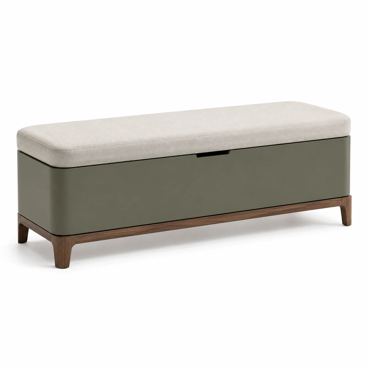 Cómoda de Madera y MDF con 7 Cajones Beige